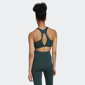 ADIDAS 2-Piece Shadow Green Training Bra and Leggings Set